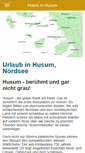 Mobile Screenshot of hotels-in-husum.de
